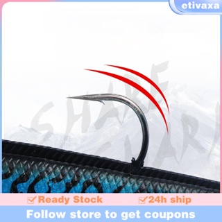 [Etivaxa] เหยื่อตกปลา อเนกประสงค์ แบบพกพา พร้อมตะขอ 4 ชิ้น