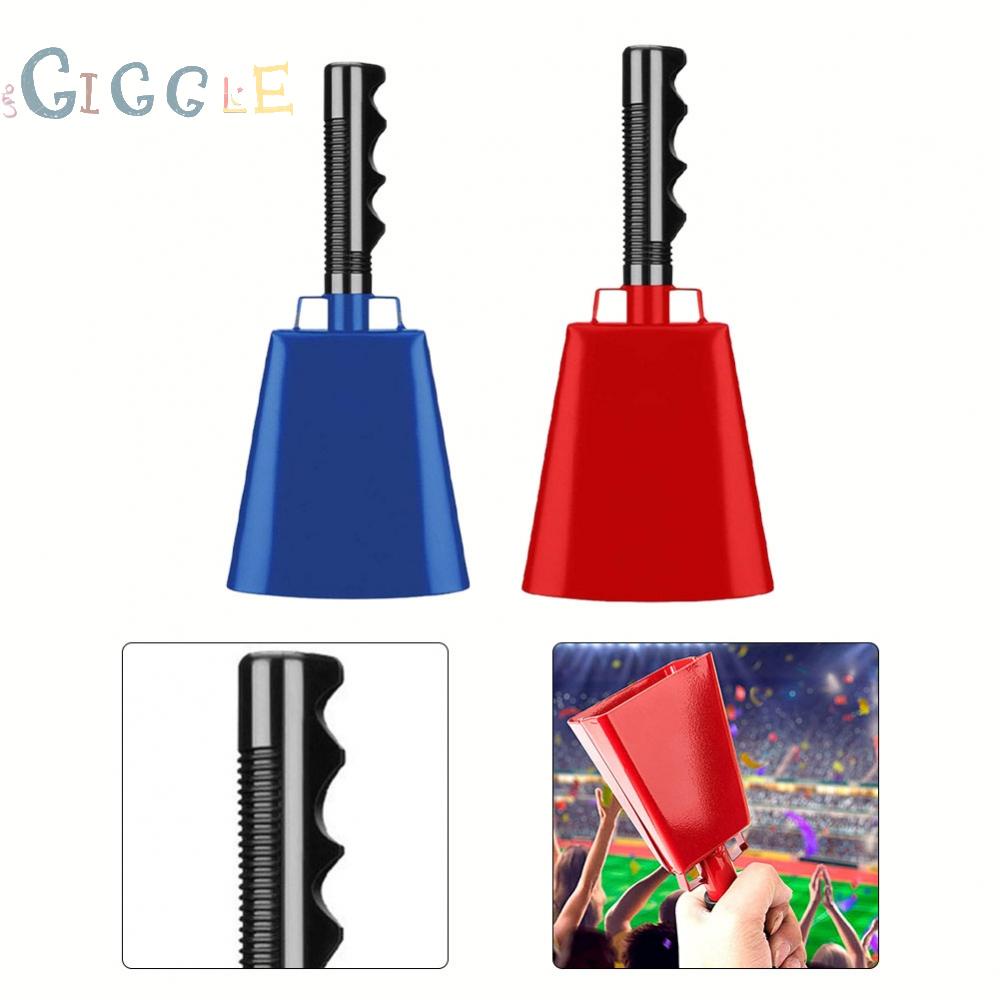⭐NEW ⭐Cow Bell Cheering Bell Cowbell For Party Sport Events Steel With