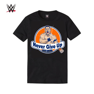เสื้อยืดแขนสั้น พิมพ์ลาย WWE John Cena John Cena แฟชั่นสําหรับผู้หญิง