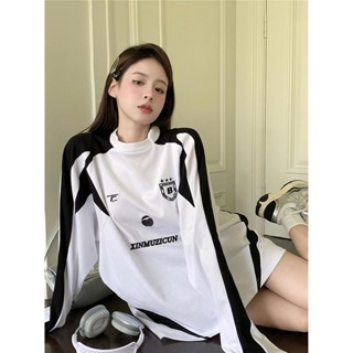 N-Yoda เสื้อยืดเบสบอล แขนยาว ทรงหลวม ขนาดใหญ่ สไตล์อเมริกัน สําหรับคู่รัก