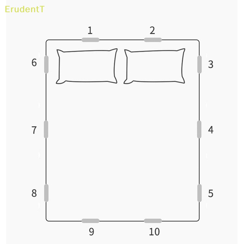 erudentt-คลิปหนีบผ้าปูที่นอน-กันลื่น-12-ชิ้น-ใหม่
