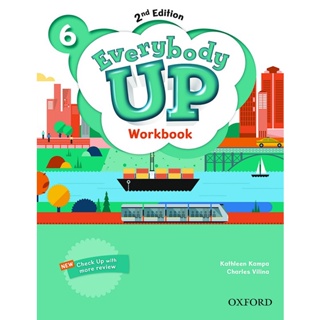 Bundanjai (หนังสือเรียนภาษาอังกฤษ Oxford) Everybody Up 2nd ED 6 : Workbook (P)