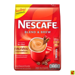 โปรโมชั่น Flash Sale : เนสกาแฟ เบลนด์ แอนด์ บรู ริช อโรมา กาแฟปรุงสำเร็จ 17 ก. แพ็ค 27