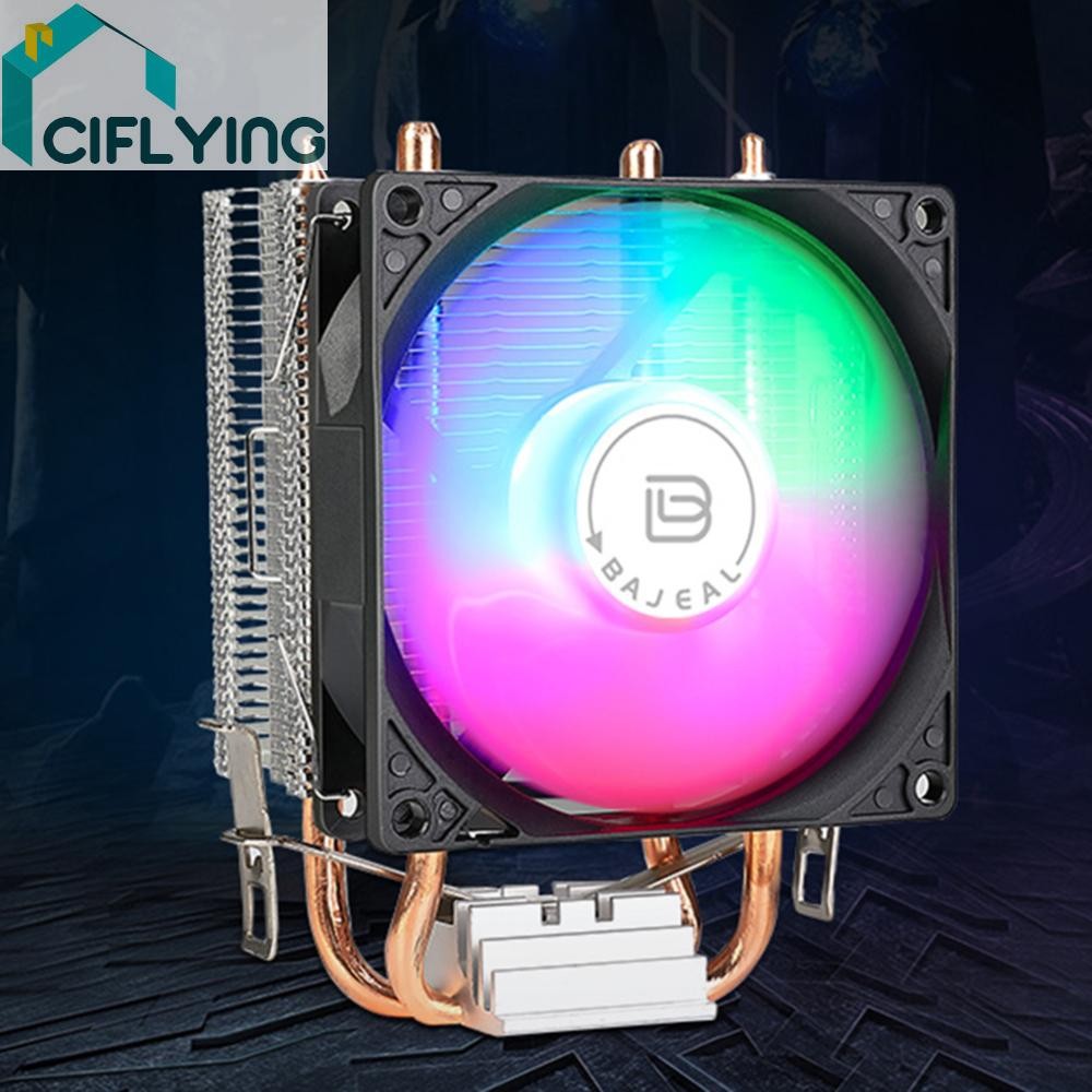 Cpu Cooler 3PIN พัดลม RGB เงียบสําหรับ Intel LGA775 1150/1151/1155/1156 ...
