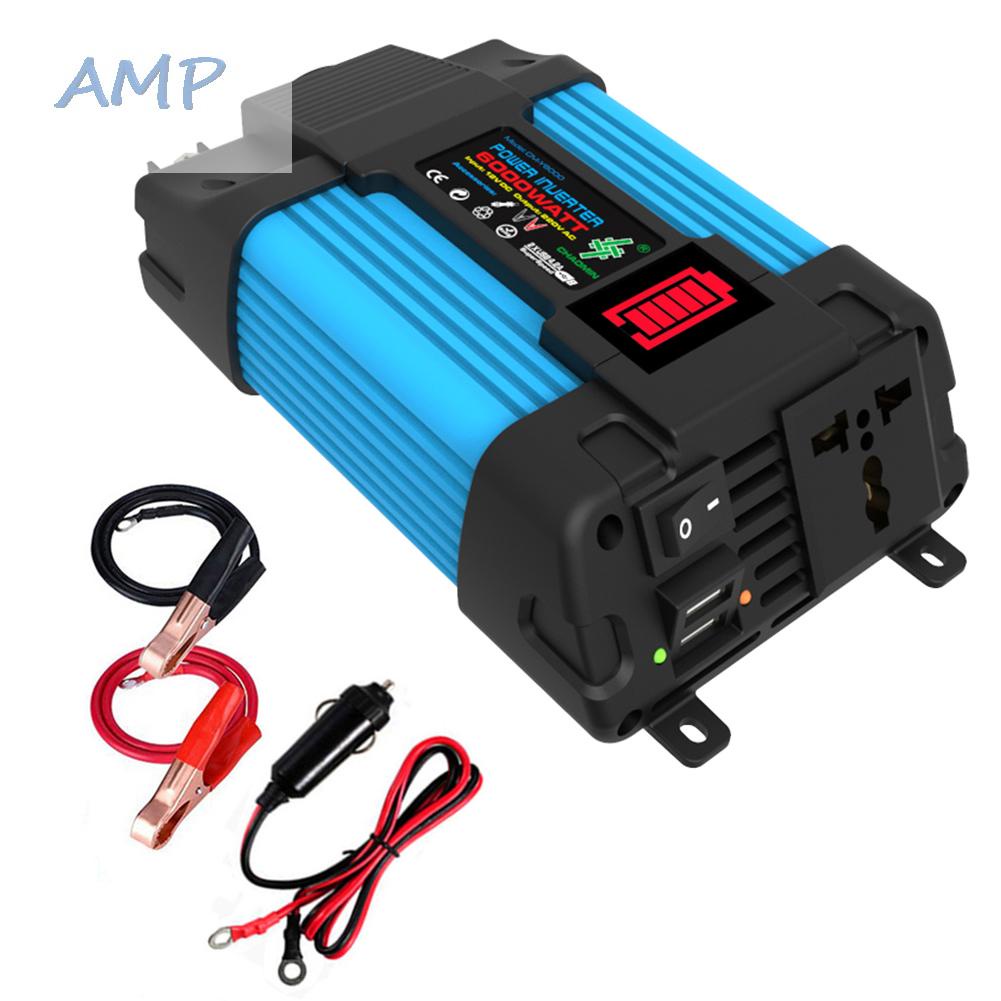 new-9-6000w-car-power-inverter-dc12v-to-ac110-220v-pure-sine-wave-2usb-lcd-display