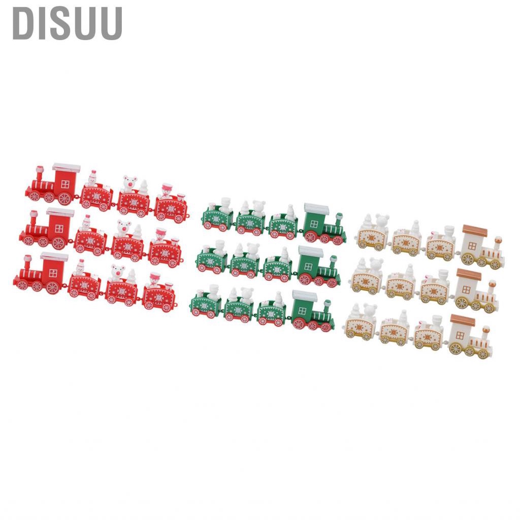 disuu-mini-train-decor-set-durable-small-christmas-decorations-for-parties