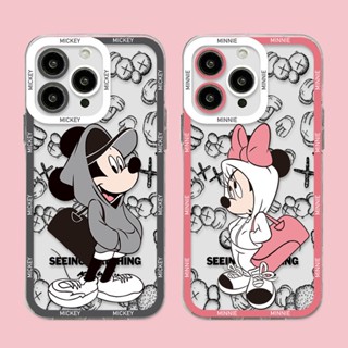 เคสโทรศัพท์ case OPPO A18 A38 A58 A98 A78 A17 A17K A77S A5 A9 A31 A53 2020 A54 A16K A52 A92 A5S A7 A12 A74 A95 A16 A3S A12E A57 A76 A96 A15 A15S A93 A94 F11 Pro Reno 10 7 8 5F 4 5 4F 5G นิ่ม ใส อะนิเมะดิสนีย์ มิกกี้น่ารัก