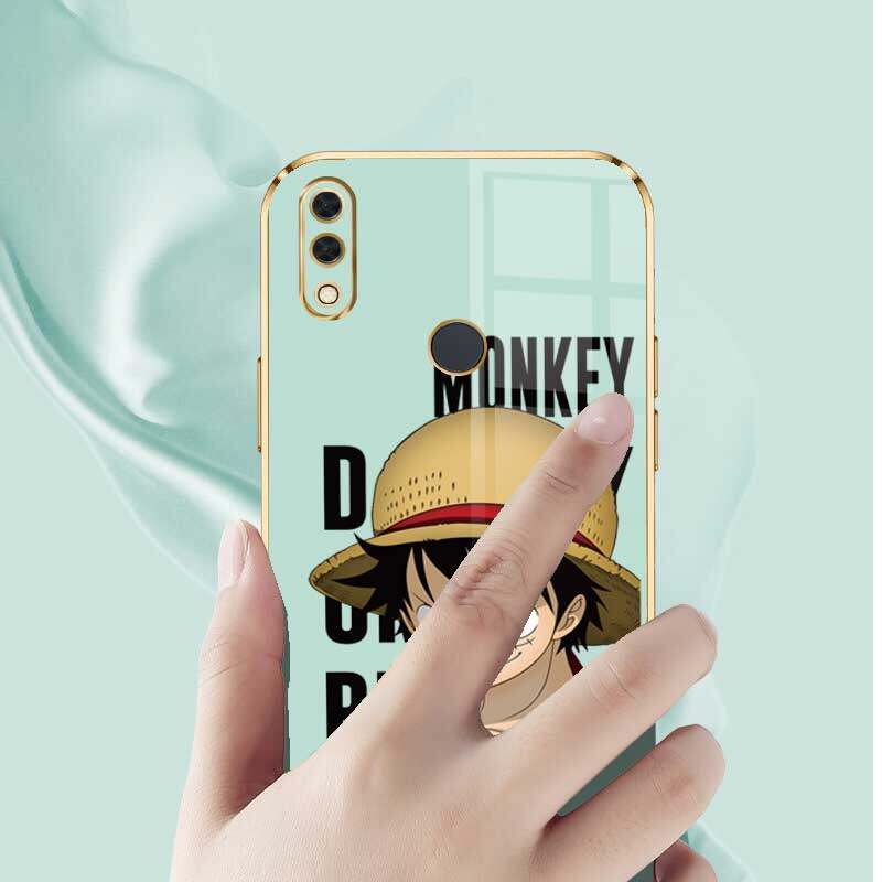 เคสโทรศัพท์มือถือ-ซิลิโคนนิ่ม-ป้องกันกล้อง-ลายการ์ตูนลูฟี่-onepiece-หรูหรา-พร้อมสายคล้อง-สําหรับ-huawei-y9-2019-enjoy-9-plus