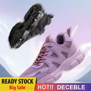 [Deceble.th] รองเท้าผ้าใบ ระบายอากาศ ใส่สบาย กันชน สําหรับผู้หญิง