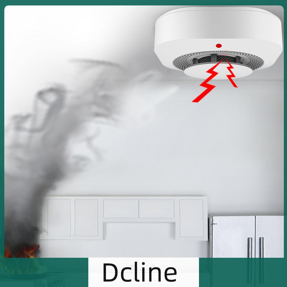 dcline-th-เครื่องตรวจจับควันบุหรี่-wifi-app-เซนเซอร์เตือนไฟไหม้-ป้องกันการรบกวน