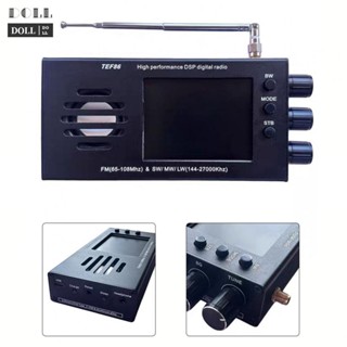 ⭐NEW ⭐TEF6686 FM(65-108Mhz)&amp;SW/MW/LW(144-27000Khz) DSP Radio Receiver With Battery