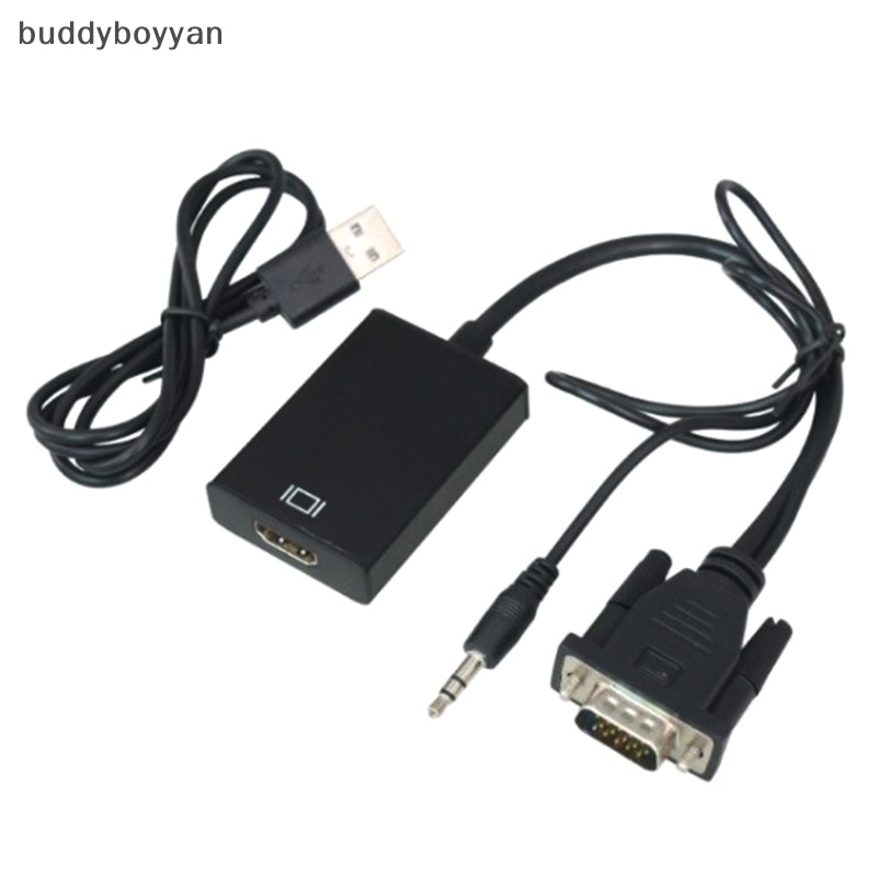 bbth-อะแดปเตอร์แปลงเสียง-vga-เป็น-hdmi-ตัวผู้-เป็นตัวเมีย-สําหรับคอมพิวเตอร์-เป็น-tv