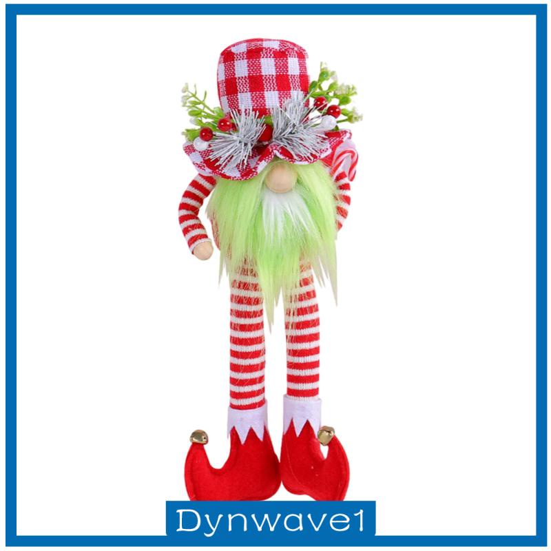 dynwave1-ตุ๊กตาคริสต์มาส-ขายาว-แฮนด์เมด-สําหรับตกแต่งบ้าน