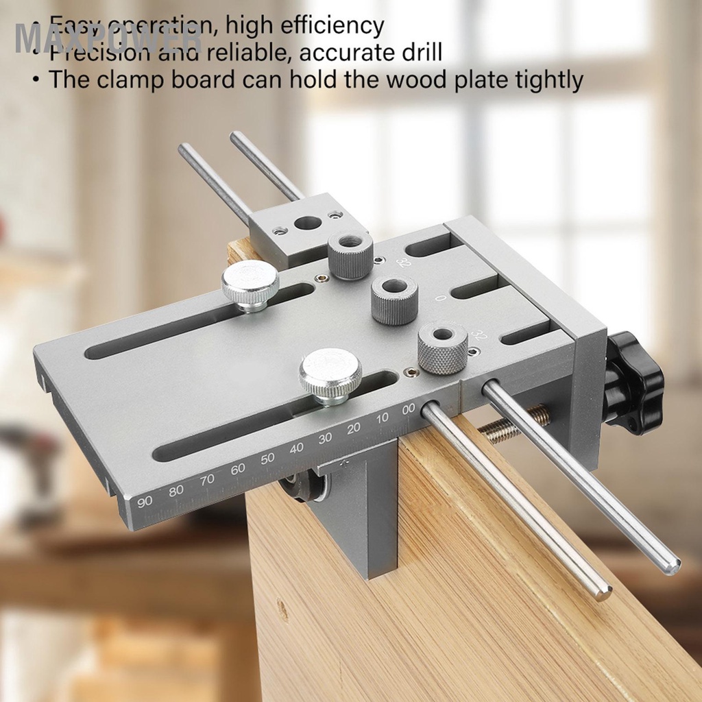 6/8/10/15 mm boorsjabloon, zelfcentrerende 3-in-1 pluggenjigkit voor