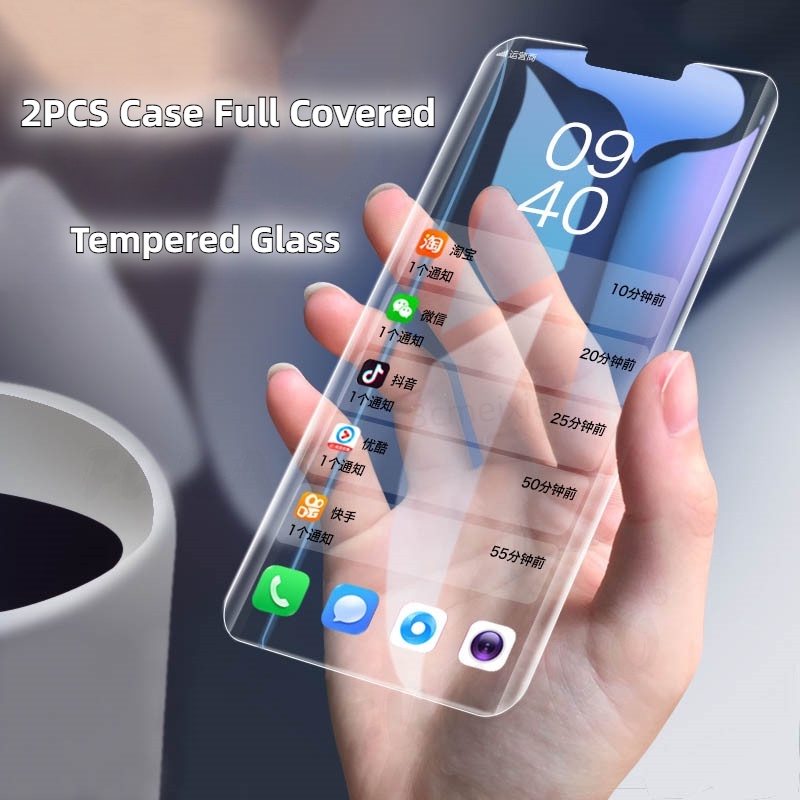 ฟิล์มกระจกนิรภัยกันรอยหน้าจอ 9H สําหรับ OPPO CPH2477 CPH2471 CPH2349 ...