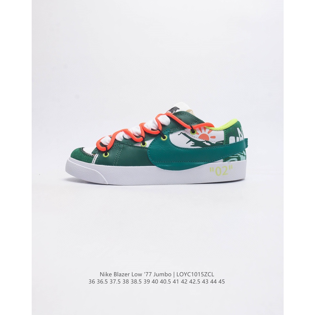 Official authorization Nike Blazer Low '77 Jumbo Sports board shoes DN2158101 Warranty 5 years