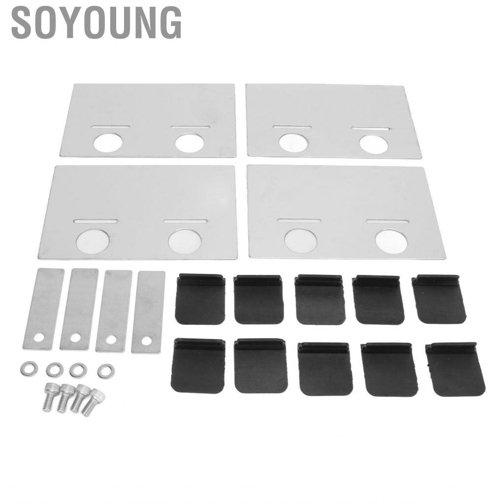 Soyoung Oil Pan Baffle Valve Bolt Kit Universal Surge Rubber Flap