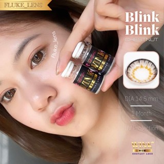 คอนแทคเลนส์ (ตาโต) ✨ Blink Blink gray , brown ✨ เลนส์กรองแสง wink ผลิตที่เกาหลี 🇰🇷 winkwow