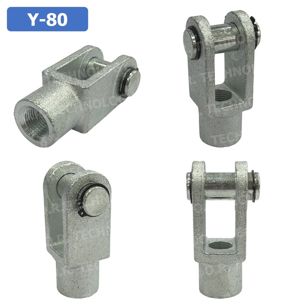 (1ชิ้น) Y-80 ตัวยึดแกนกระบอกลม ตัว Y Support Y-Joint Air Cylinder ...
