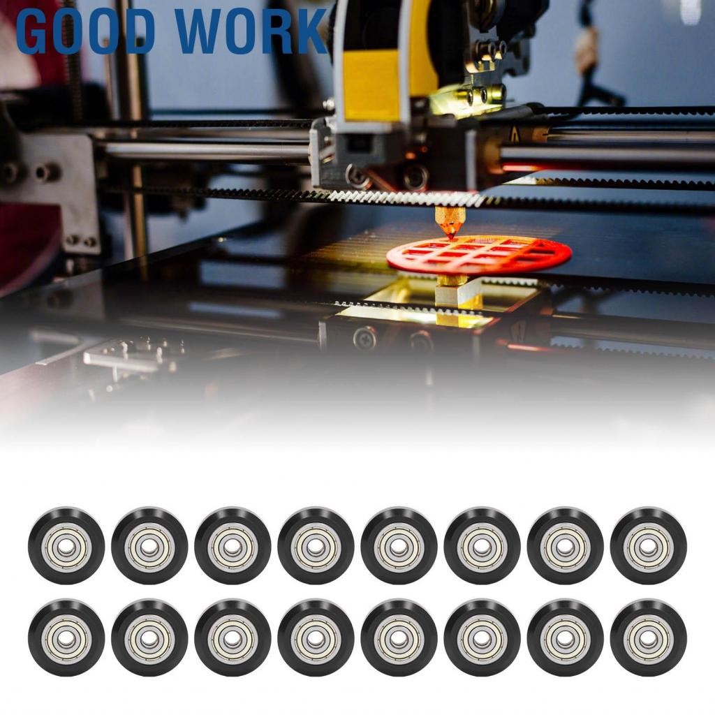Good work 48PCS POM 3D Printer Wheel Wheel ชุดแรงเสียดทานต่ำและเหล็กที่ ...