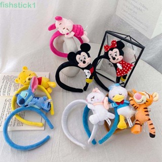 Fishstick1 ที่คาดผมตุ๊กตาการ์ตูนมิกกี้มินนี่เมาส์หมีพูห์น่ารัก