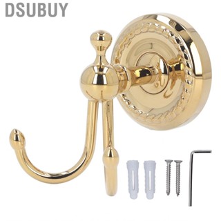 Dsubuy Double Prong Robe Hooks  Hook Wall Mounted for Bedroom