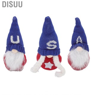 Disuu 4th Of July Gnome Cloth Independence Day Doll for American