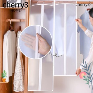 Cherry3 ผ้าคลุมเสื้อผ้า กันฝุ่น กันน้ํา ทนทาน สําหรับจัดระเบียบเสื้อผ้า