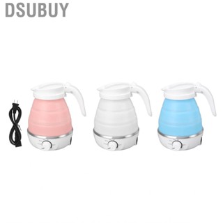 Dsubuy Foldable Electric Kettle 600W Rust Proof Portable For Travel US