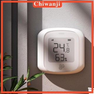 [Chiwanji] เครื่องวัดอุณหภูมิดิจิทัล หน้าจอ LCD สําหรับเรือนกระจก ในร่ม กลางแจ้ง