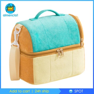 [Almencla1] กระเป๋าถือ มีฉนวนกันความร้อน กันน้ํา สําหรับใส่เครื่องใช้บนโต๊ะอาหาร เดินทาง สํานักงาน ปิกนิก