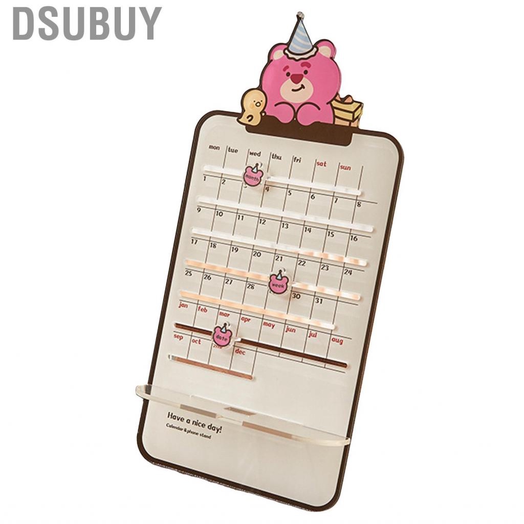 dsubuy-desk-calendar-sturdy-multi-function-perpetual-ornament-for-office