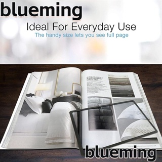 Blueming2 แว่นขยายอ่านหนังสือ แบบพกพา ขนาดใหญ่ น้ําหนักเบา อุปกรณ์เสริม สําหรับผู้สูงอายุ