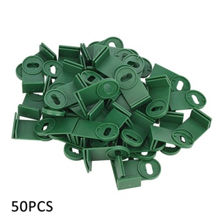 50pcs Green Tool Small PP Easy Use Fixing Garden Accessories Shading Insulation Bubble Wrap Greenhouse Corner Clips