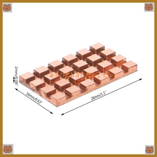 Bang หม้อน้ําระบายความร้อน PCI-E ทองแดงบริสุทธิ์ ขนาดเล็ก