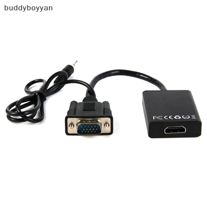 bbth-อะแดปเตอร์แปลงเสียง-vga-เป็น-hdmi-ตัวผู้-เป็นตัวเมีย-สําหรับคอมพิวเตอร์-เป็น-tv