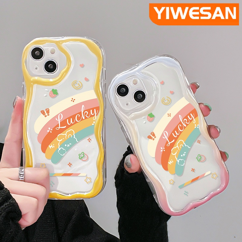 เคสโทรศัพท์มือถือ-ซิลิโคนใส-กันกระแทก-ลายการ์ตูนสายรุ้ง-สําหรับ-samsung-galaxy-a13-a13-5g-a04s-a14