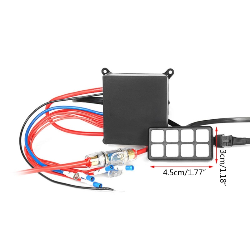 edb-กล่องควบคุมวงจรอิเล็กทรอนิกส์-แผงสวิตช์เปิดปิด-หรี่แสงอัตโนมัติ-8-ช่อง-สําหรับรถยนต์