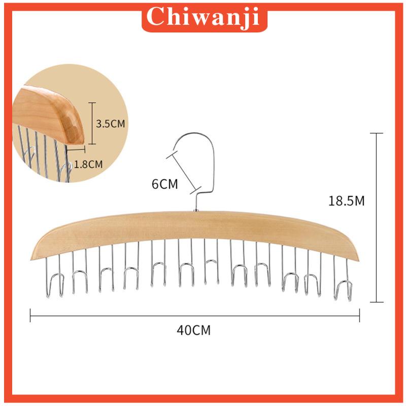 chiwanji-ตะขอไม้แขวน-ทนทาน-สําหรับแขวนผ้าพันคอ-หมวก-เครื่องประดับ