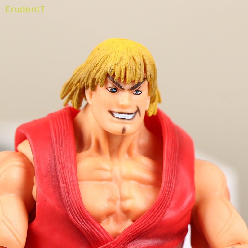 erudentt-ตุ๊กตาฟิกเกอร์-pvc-รูปการ์ตูนอนิเมะ-kawaii-street-fighter-hoshi-ryu-ken-masters-น่ารัก-ของขวัญ-สําหรับตกแต่งห้อง