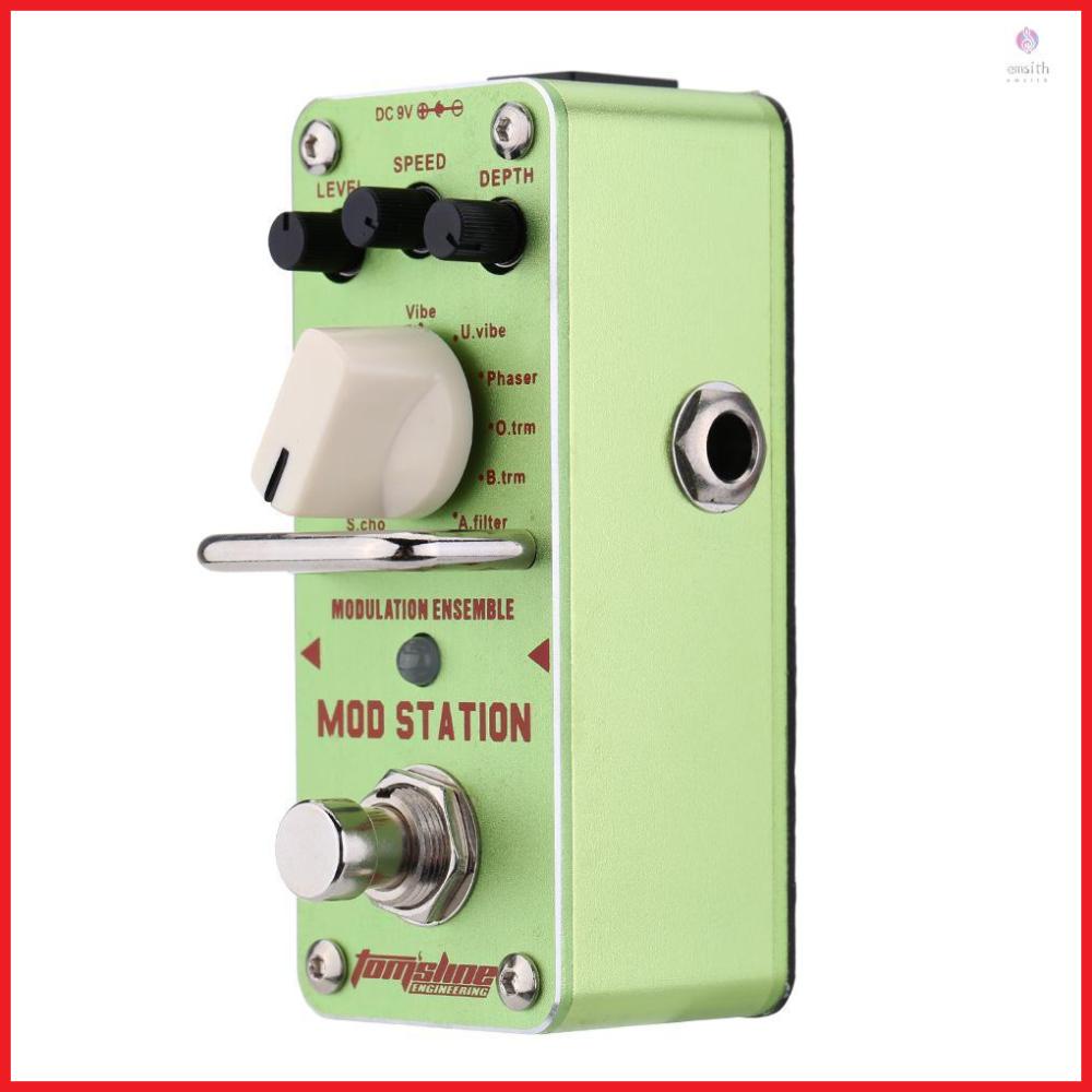 AROMA Mod Station Modulation Ensemble Electric Guitar Effect Pedal Add Depth and Texture to