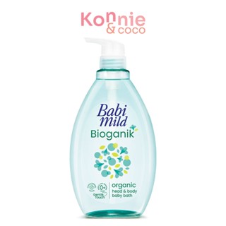 Babi Mild Bioganik Organic Head &amp; Body Baby Bath 800ml.