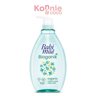 Babi Mild Bioganik Organic Head &amp; Body Baby Bath 800ml.