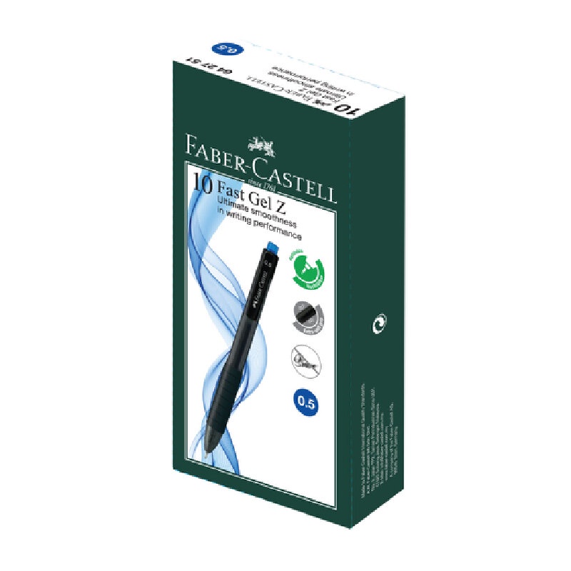 faber-castell-ปากกาเจล-fast-gel-z-0-5mm-หมึกน้ำเงิน