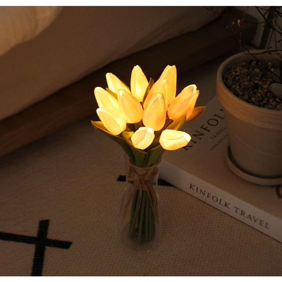 [VIA K STUDIO] Mini tulip bouquet LED flower bouquet lights