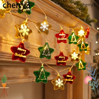 Cherry3 สายไฟหิ่งห้อย LED ใช้แบตเตอรี่ สําหรับตกแต่งต้นคริสต์มาส DIY