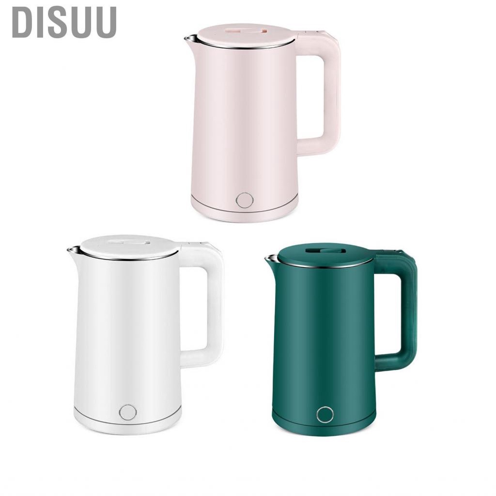 disuu-electric-kettle-double-layer-4-safety-protection-2-3l-water-boiler-stainless-steel-for-dorm