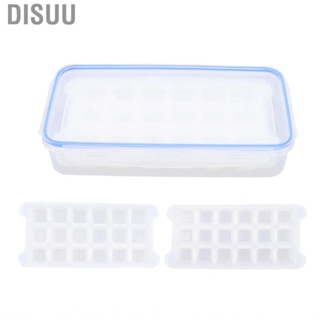Disuu 1.7L Ice Tray PP Silicone 2 Tier 36 Grid Household Making Accessory New