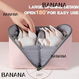 Banana1 กระเป๋าจัดเก็บชุดชั้นใน เสื้อชั้นใน ถุงเท้า แบ่งช่อง สําหรับผู้หญิง