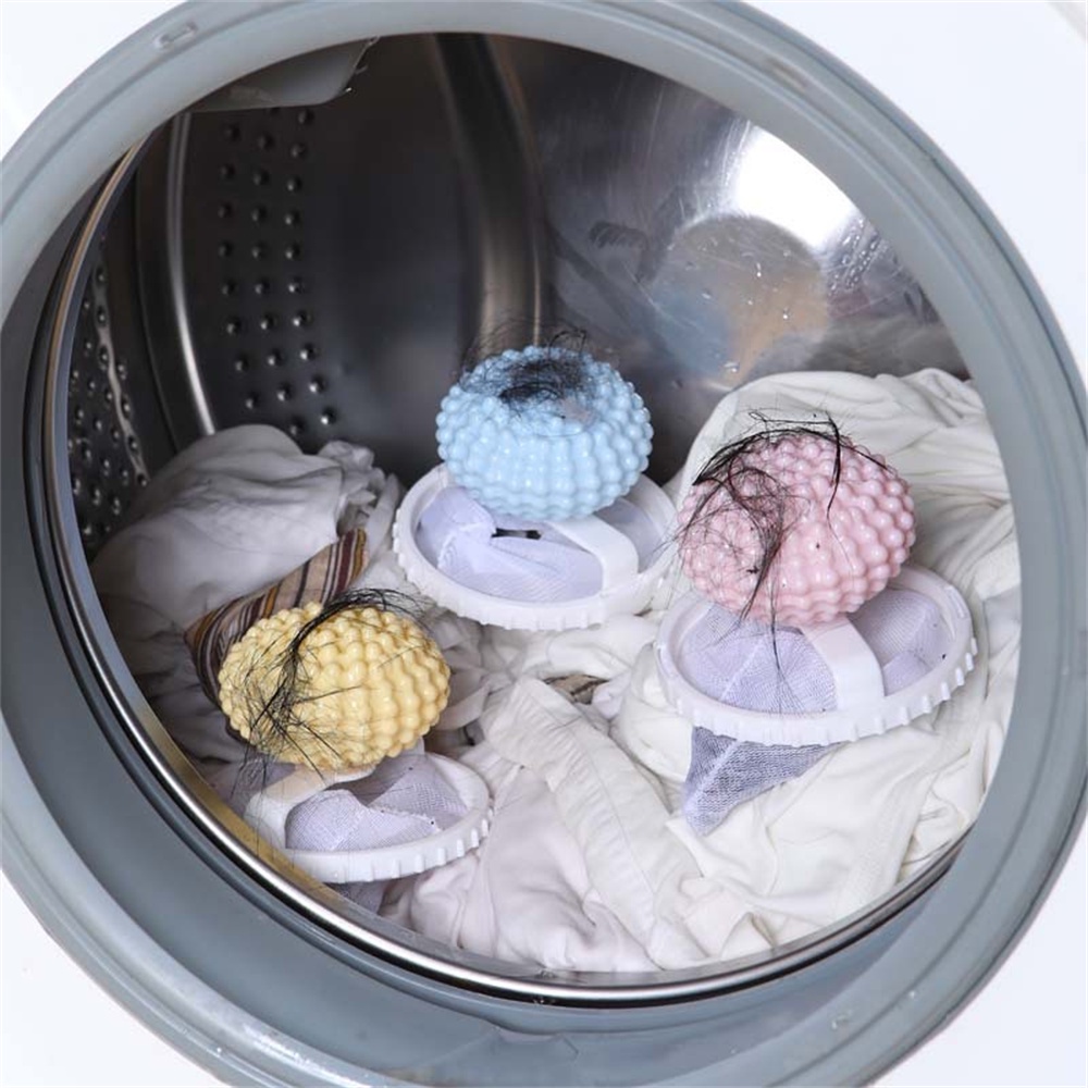 เครื่องซักผ้าเว้า-นูนกรองวัตถุลอยถุงตาข่ายกรองผมremoverผมทำความสะอาดเสื้อผ้าสอง-in-oneซักผ้าป้องกันball-bri